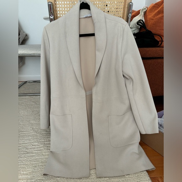 Zara “suede” Jacket with Pockets - Picture 8 of 8